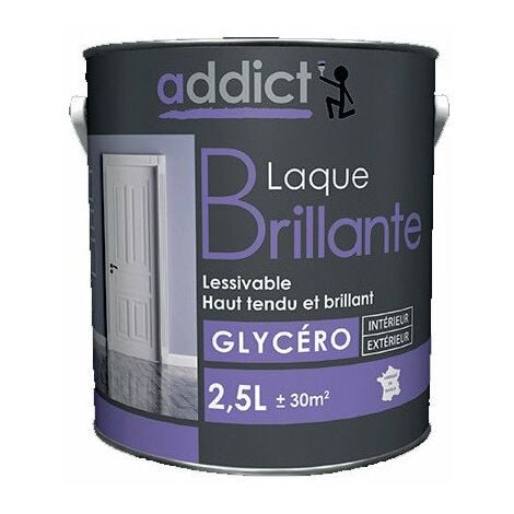 ADDICT LAQUE BRILLANTE BLANC 2.5L