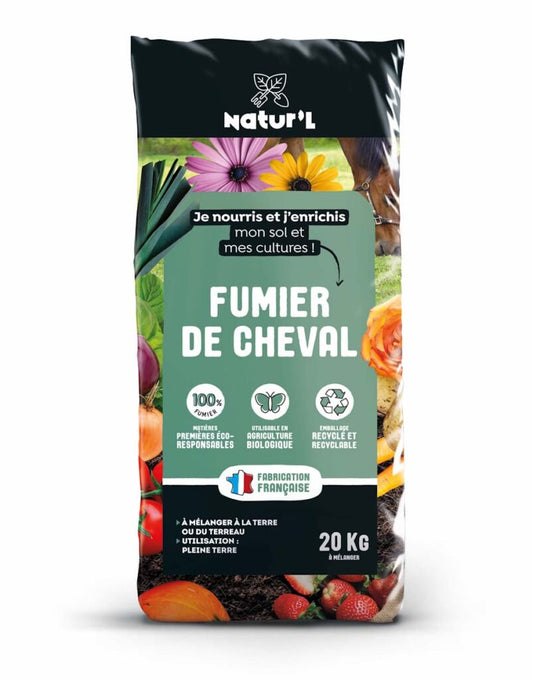FUMIER DE CHEVAL 20KG