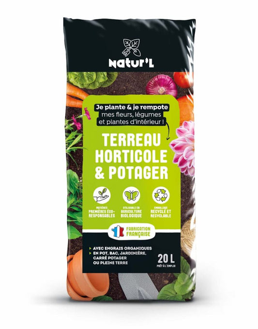 TERREAU HORTICOLE 60L